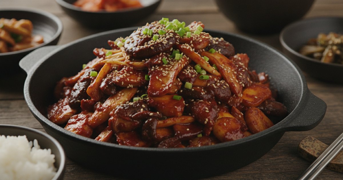 Beoseot Bokkeum: Korean Spicy Mushroom Stir-Fry That Beats Any Banchan