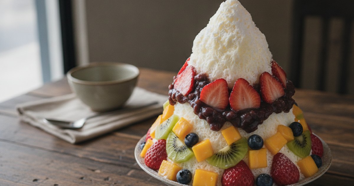 Bingsu: How to Make Korean Shaved Ice Dessert at Home