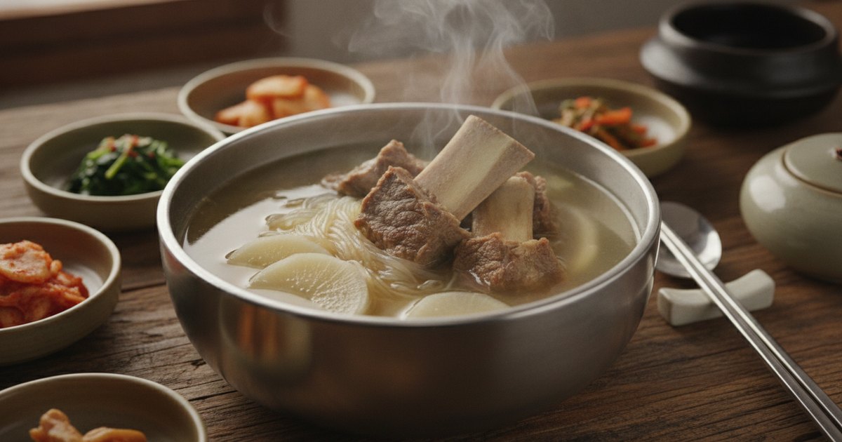 Galbitang: Clear Korean Beef Short Rib Soup for Cold Days