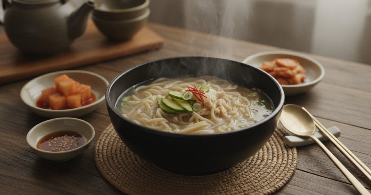 Kalguksu: How to Make Korean Knife-Cut Noodle Soup at Home