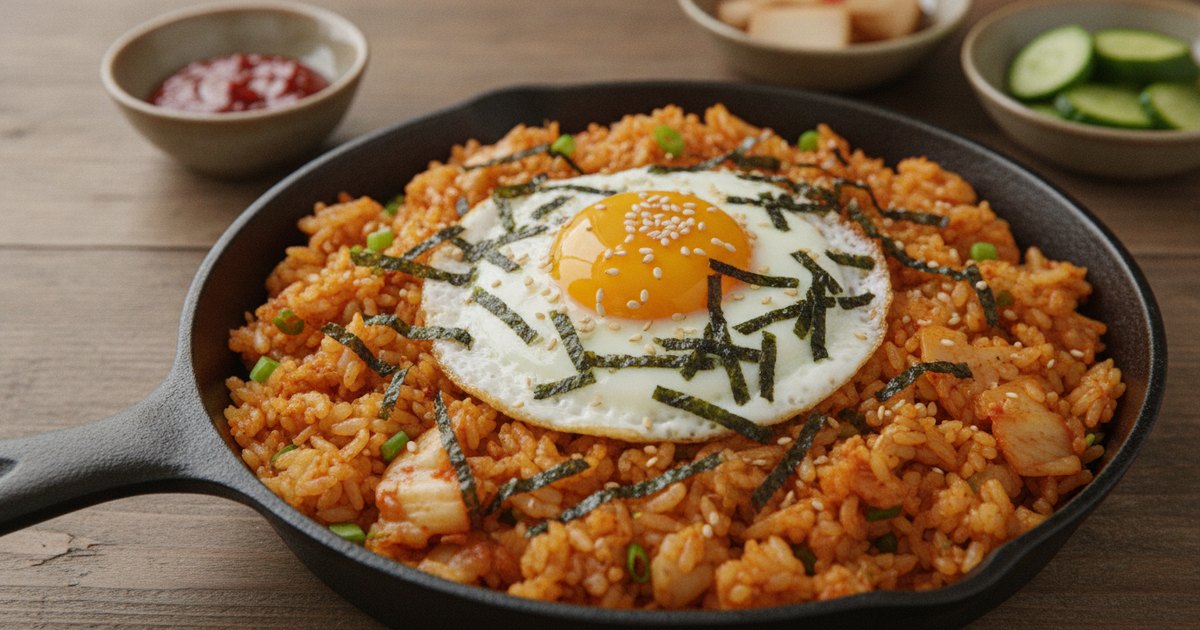 Kimchi Fried Rice (Kimchi Bokkeumbap)