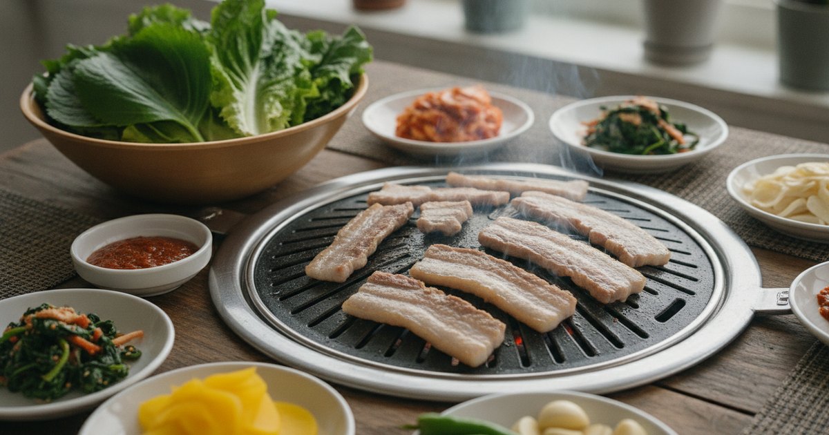 在家做韩式烤肉：完整五花肉烤法指南