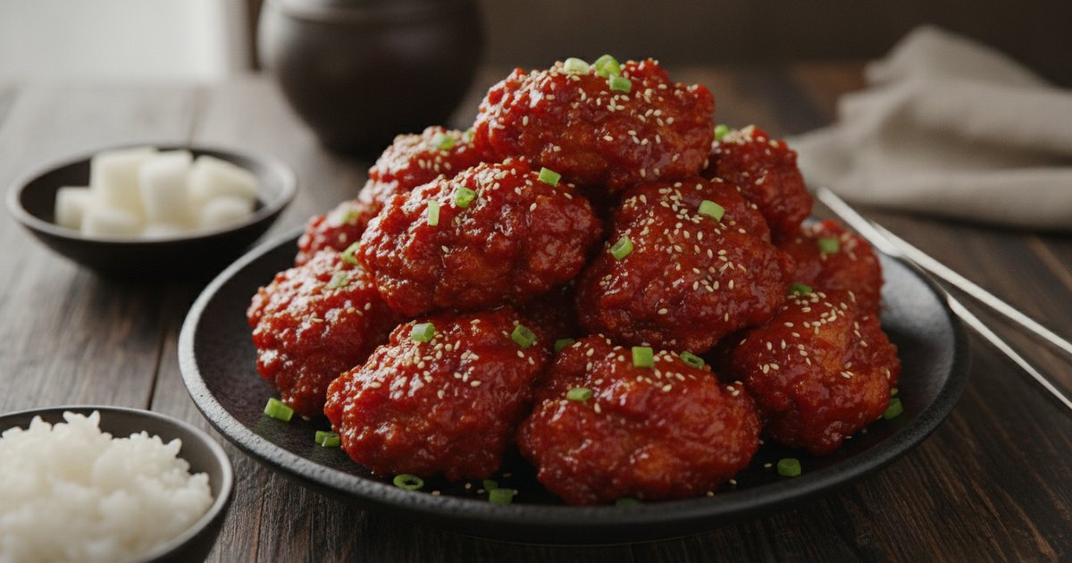 韩式炸鸡（Yangnyeom Chicken）：双炸奇迹