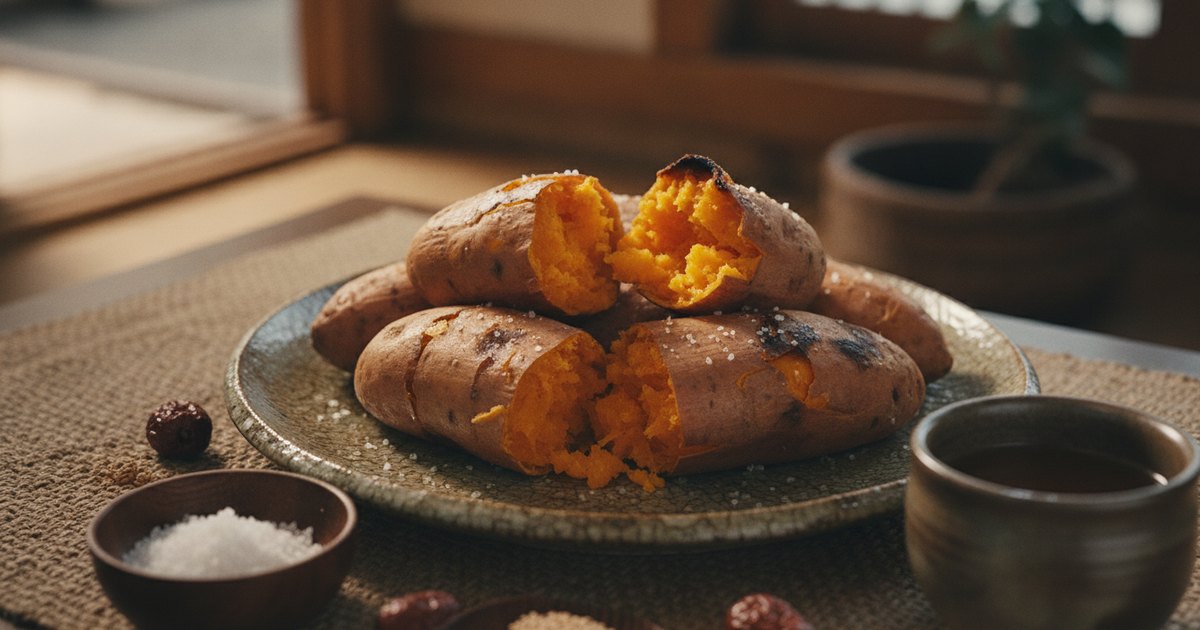 Korean Roasted Sweet Potato (군고구마 Gun-Goguma): The Ultimate Winter Street Snack