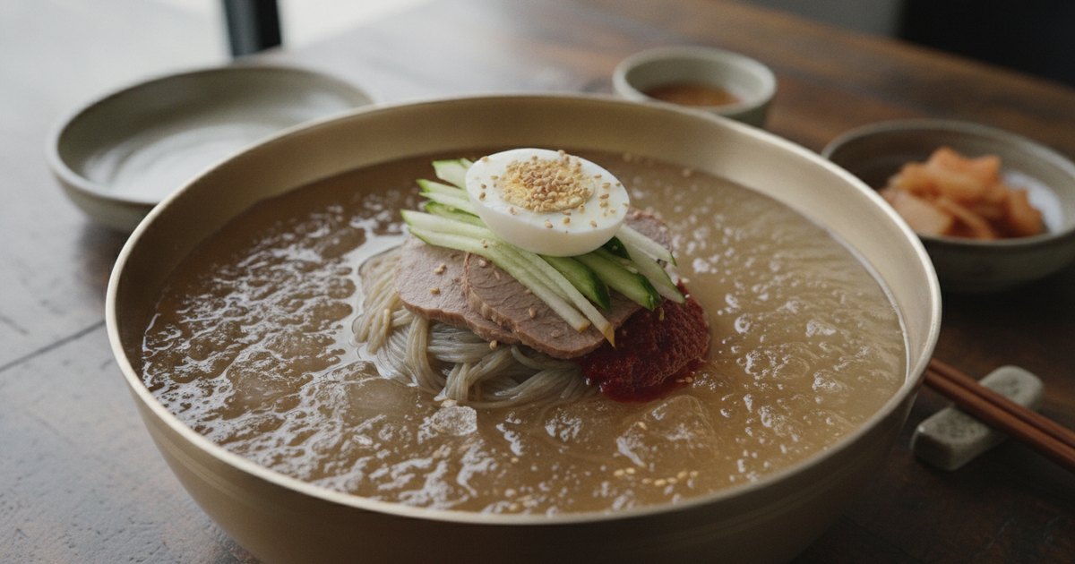 Naengmyeon: The Complete Guide to Korean Cold Buckwheat Noodles