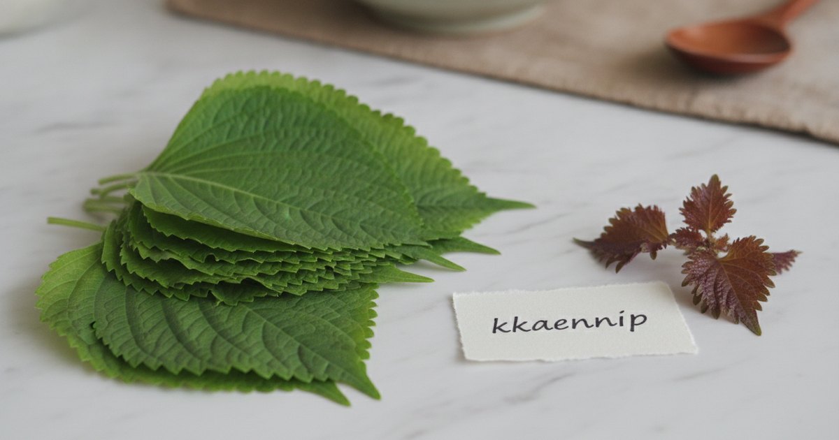 Korean Perilla Leaf (Kkaennip) Guide: Uses, Substitutes & Where to Buy